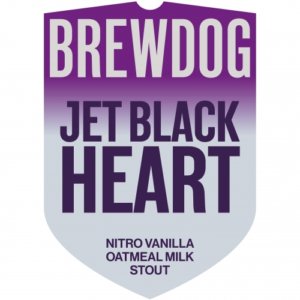 BrewDog Jet Black Heart Shield